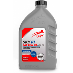 Sky 25w60 Aceite Mineral Alto kilometraje